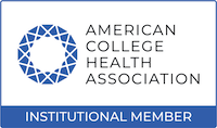 American College Health Association Logo Institutional Member