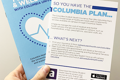 Columbia Plan brochures