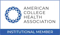 American College Health Association Logo Institutional Member