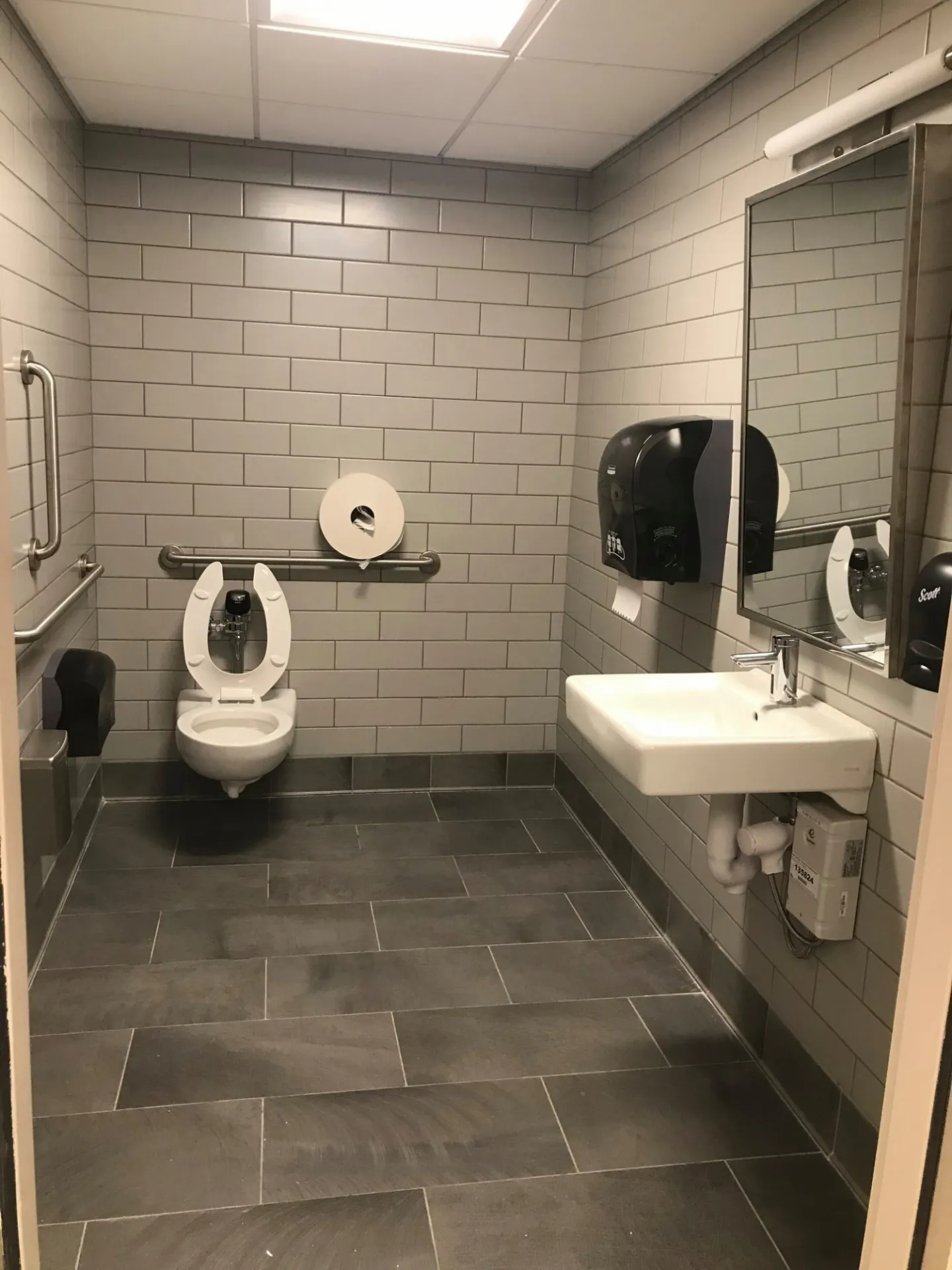 Havemeyer Hall Testing Center accessible restroom